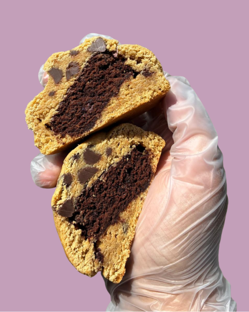6 Pack - Brownie Stuffed Chocolate Chip Lactation Cookies (Limited Edition)