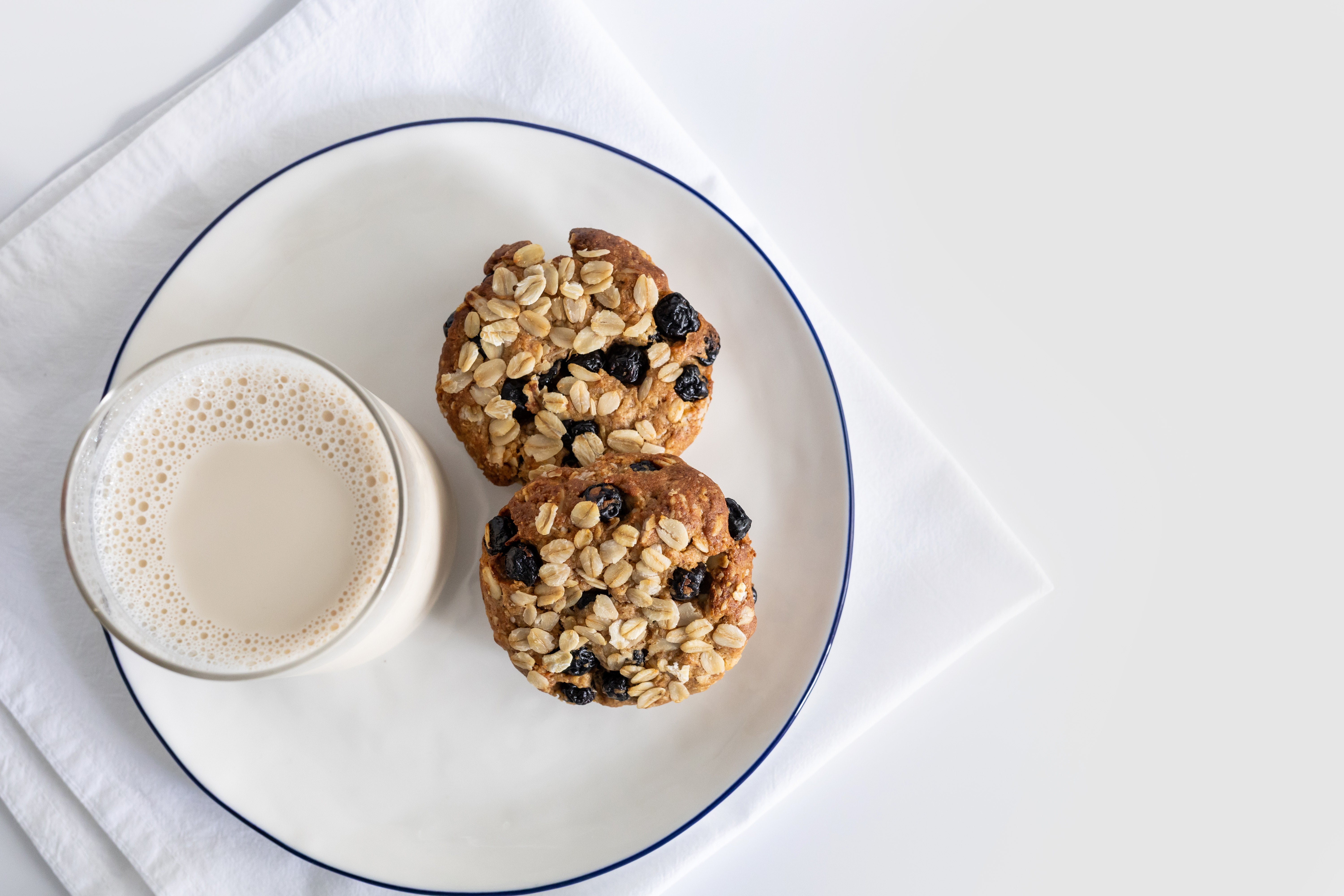 Oats & Raisin Lactation Breakfast Cookie | 21g Protein | Milk and Bloom