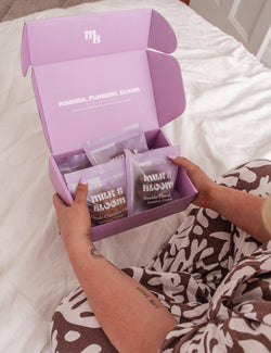 Woman_Holding_MilkandBloombox