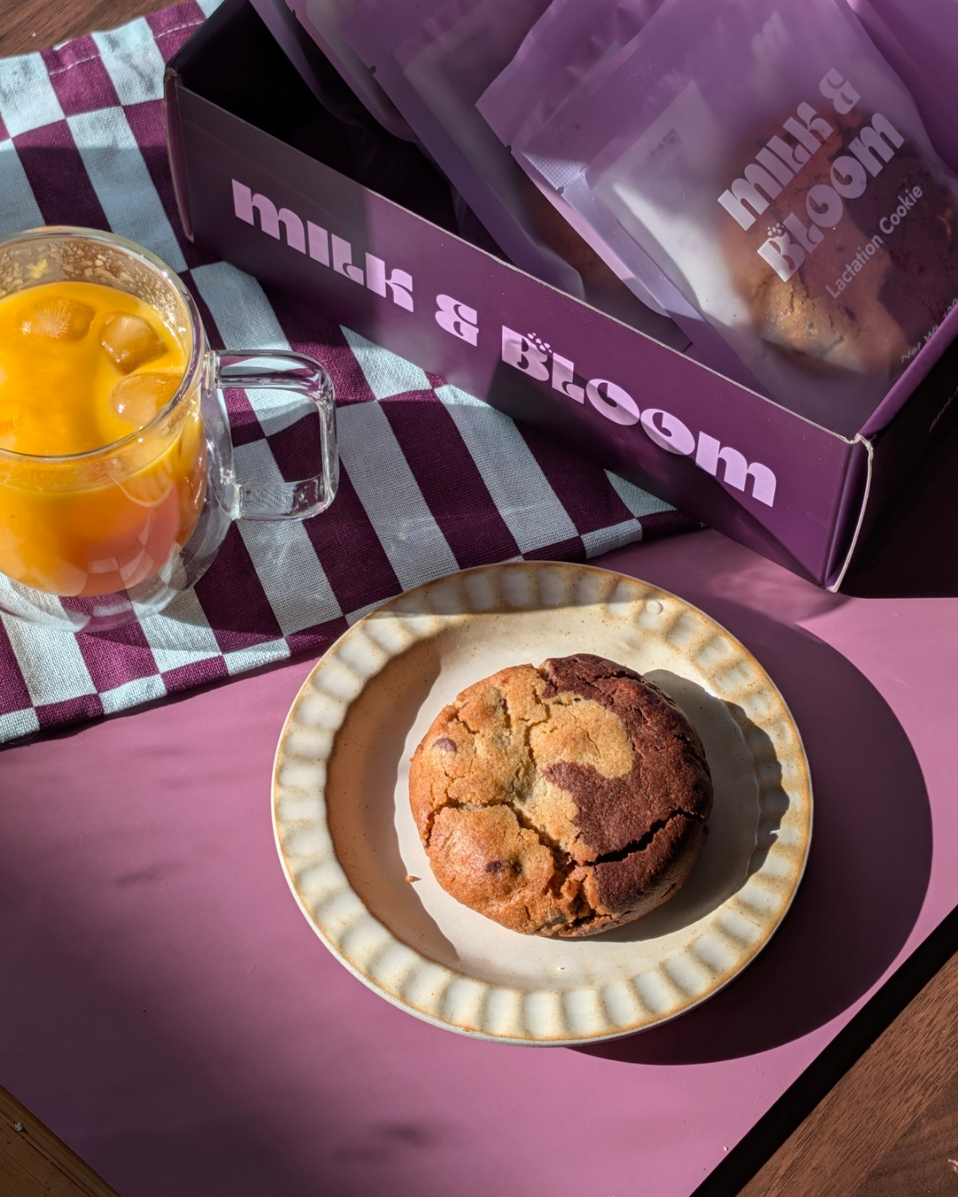 Half & Half Lactation Cookie